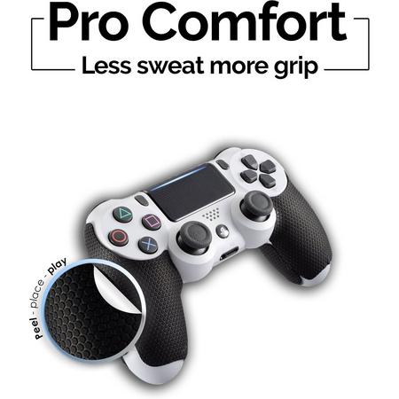 Pro Comfort PS4 controller grip - Minder zweet meer grip - 2x Pro Comfort (voor 2 PS4 controllers)