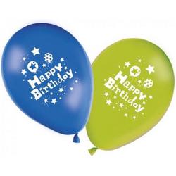 Procos Ballonnen Happy Birthday 28 Cm Latex 8 Stuks