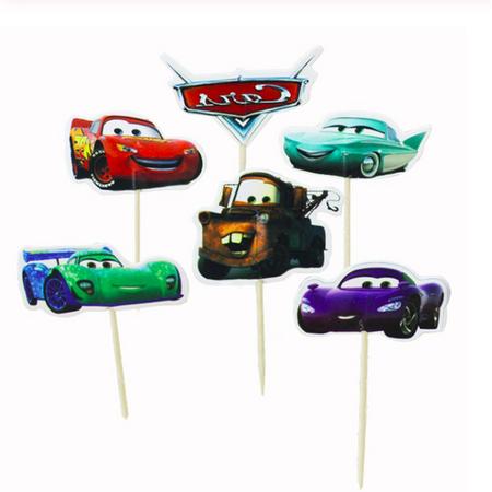ProductsGoods - 48 x Leuke Cars coctailprikkers