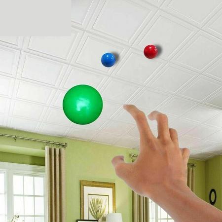6x Sticky Balls - Glow in the dark - Globbles - Stress Verminderend - Tiktok Trend - Klevende Plafond Bal - Fidget Toys