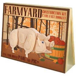 Animal Construction Kit - Farmyard Paul Pig