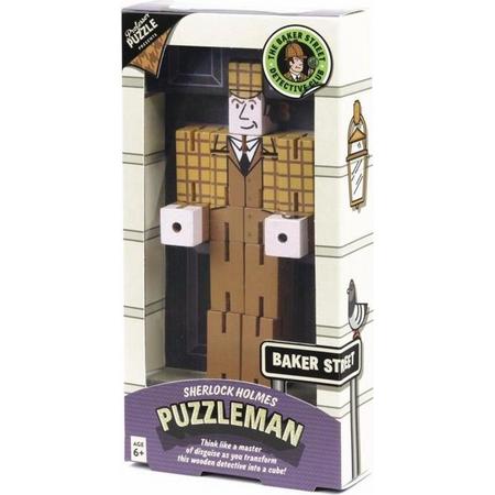 Professor Puzzle Breinbreker Sherlock Puzzleman Hout