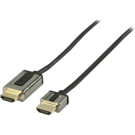 Profigold LED TV hoge kwaliteit Ultraslim HDMI kabel met RedMere chip versie 1.4 - 3 meter