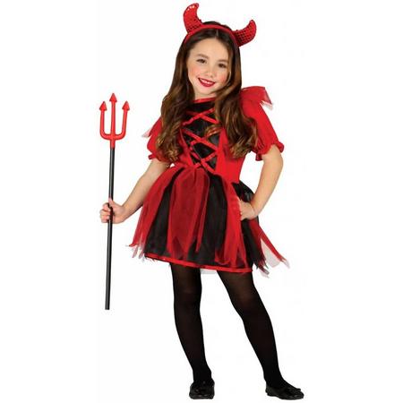 Halloween Kostuum Kind Duivel Meisje