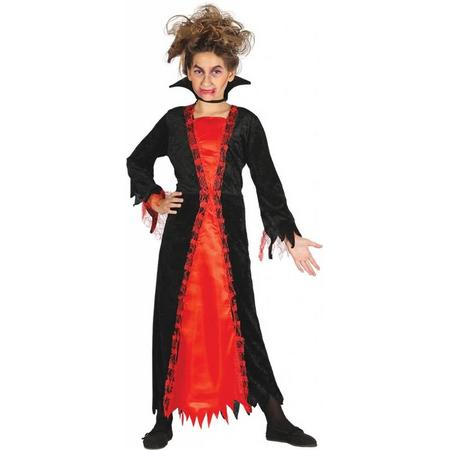 Halloween Kostuum Kind Vampier Meisje Deluxe