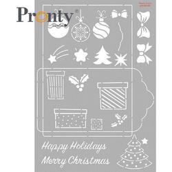 Pronty Mask stencil Cadeau envelop Kerst 470.803.081 A4