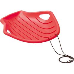 Prosperplast Big M - Sneeuwschotel met twee handvatten en een touw voor kinderen - Rood