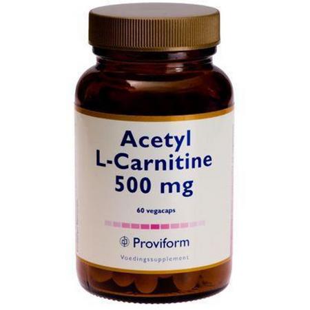 Acetyl L Carnitine 500mg Prov