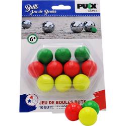 Puck Fluor Buts voor Jeu de Boule - 10 stuks