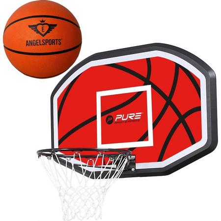 Dragon Sports - basketbalring - inclusief - basketbal - complete set - basketbalbord