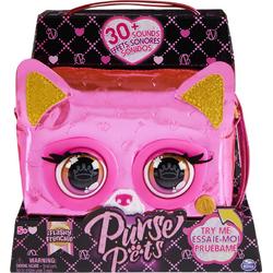 Purse Pets - Metallic Bag - Puppy - Interactief speelgoedtas meer dan 30 geluiden en lichteffecten