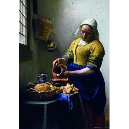 Johannes Vermeer - The Kitchen Maid - 1000 stukjes