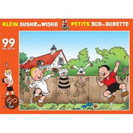 Klein Suske en Wiske: Buiten Spelen - Legpuzzel - 99 Stukjes