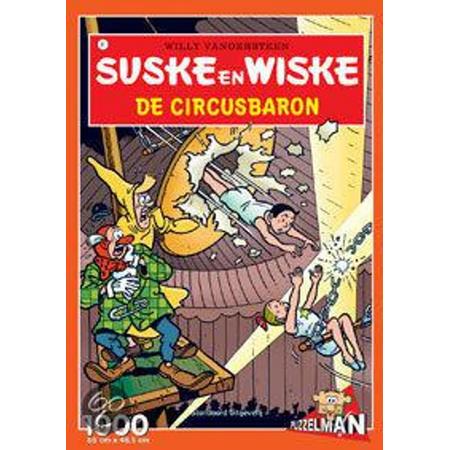 Suske en Wiske : De Circusbaron - Puzzel 1000 stukjes