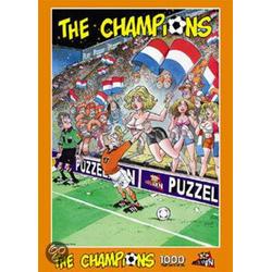 The Champions: Borsten-Ingooi - Legpuzzel - 1000 Stukjes