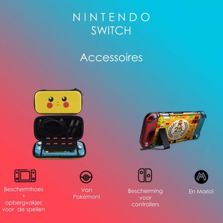 Nintedo Switch Accessoires – Nintendo Switch Case – Nintendo Switch Hoes – Super Mario