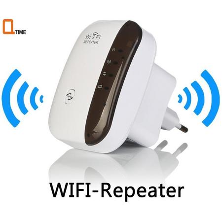Sterke Wireless WiFi Versterker Stopcontact / WiFi Repeater 300Mbps Wit / Wifi Netwerk Versterker