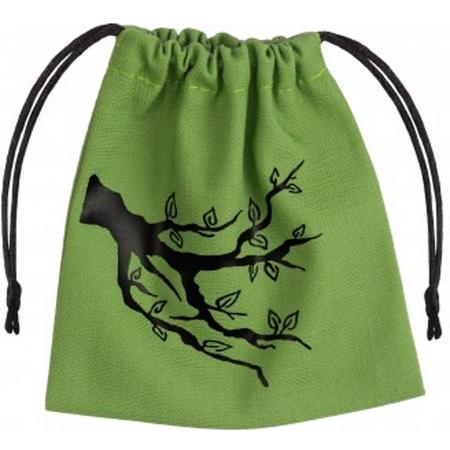 Tree Green & black Dice Bag