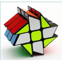 Fisher cube - rubik kubus - QiYi Cube - puzzel kubus 3x3 speelgoed ( 6x6cm)