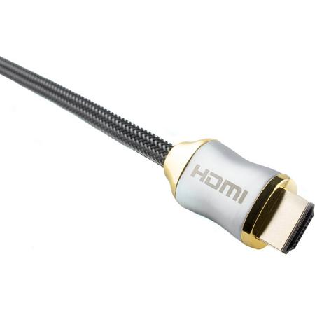HDMI kabel 0.5 meter - versie 2.0b - 4K Ultra HD High Speed - RoHS, CE en UL gecertificeerd