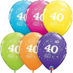 Ballonnen Happy Birthday 40 Jaar