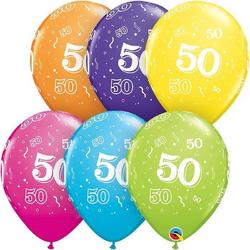 Ballonnen Happy Birthday 50 Jaar