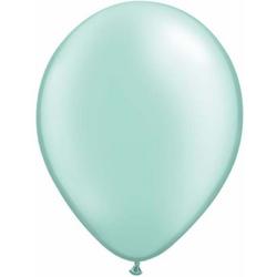 Qualatex ballonnen 100 stuks Pearl Mint Green