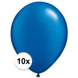   ballonnen Sapphire blauw 10 stuks