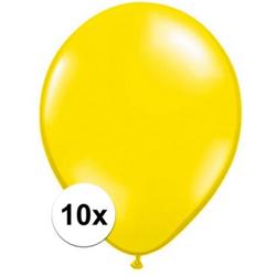   ballonnen citroen geel 10 stuks