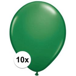   ballonnen groen 10 stuks