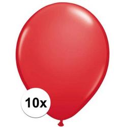   ballonnen rood 10 stuks