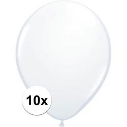   ballonnen wit 10 stuks