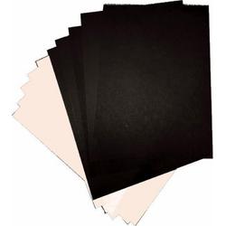 Grote vellen XL Knutselkarton - Surprisekarton - Hobbykarton - Fotokarton - 50x70 cm - 10 grote gekleurde vellen - Gratis Verzonden