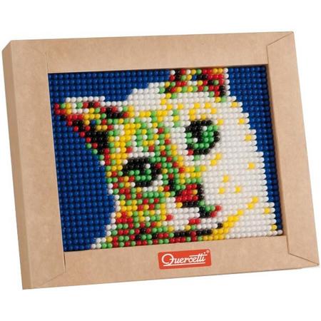 Quercetti Mini Pixel Art Kat 21 X 17 Cm 1200 Delig