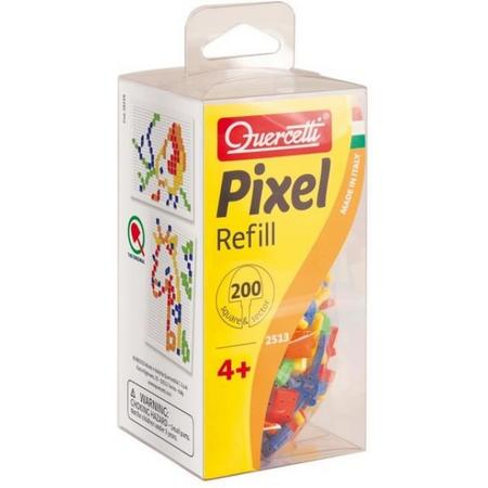 Quercetti Pixel aanvuldoos vierkante pinnen 200-delig