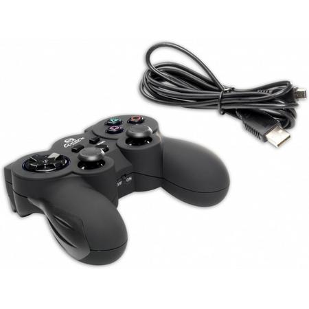 Qware Draadloze Controller Sixaxis Zwart PS3