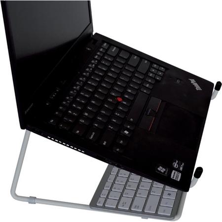 Laptopstandaard R-Go Office Steel Wit