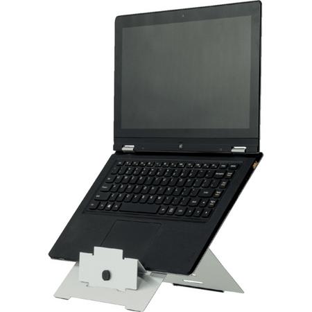Laptopstandaard R-Go Riser Flex Zilver