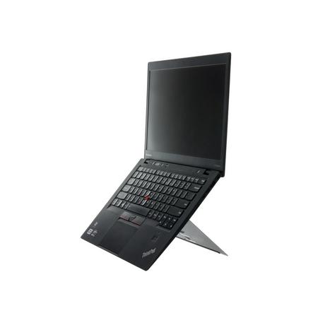 R-GO Tools Notebooksteunen en -armen Riser Attachable laptopstandaard zwart