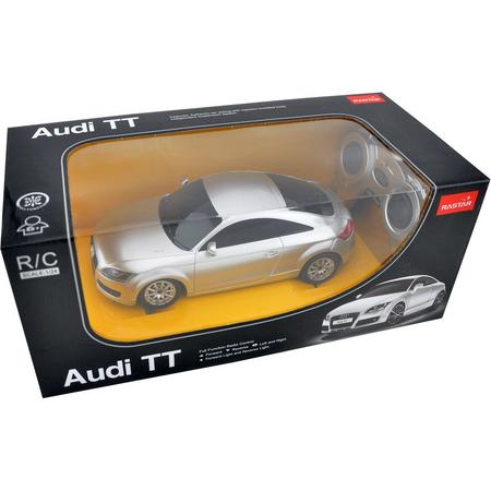 Rastar Audi TT 1:24 - Zilver
