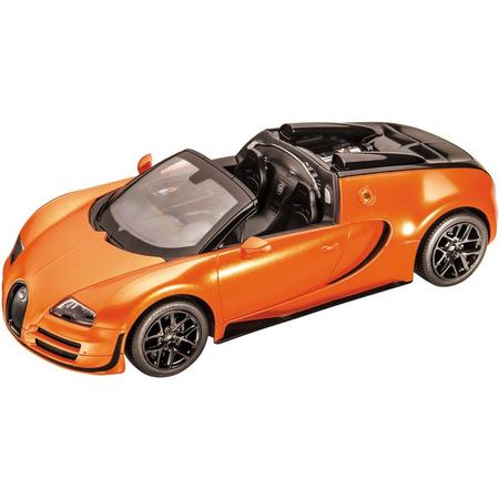 Rastar Rc Bugatti Veyron Grand Sport Vitesse Schaal 1:18 Oranje