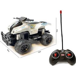 Rc polite quad - afstand bestuurbare speelgoed quad 1:28 - rock crawler - Storm off-road quad