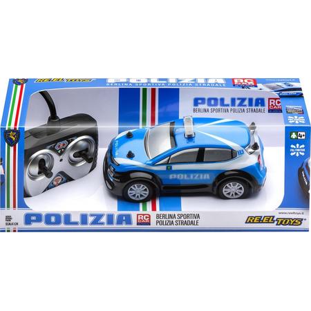 RE.EL Toys 2278 radiografisch bestuurbaar model Politieauto Elektromotor 1:24