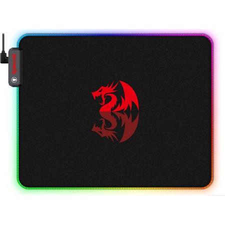 RGB Mousepad - RGB Gaming Mouspad - LED Muismat voor gaming - Soft Silk Design Non-Slip Rubber Mousepad
