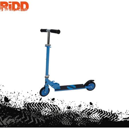 RiDD Foldable Kids Scooter - Foldable Scooter - Opvouwbare Step - ABEC-7 - Vanaf 5 jaar - 125 mm PU Wheels - Voetrem - Blue - Blauw