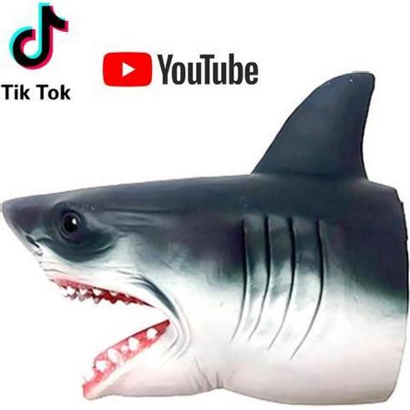 Riefco - Shark puppet - Handpop - Bekend van Youtube en TikTok