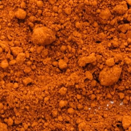 Pigment poeder Oranje 500 gram 54. Oxyde de Fer Orange