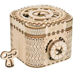 ROBOTIME   Treasure Box Schatkist Modelbouw hout Doe Het Zelf