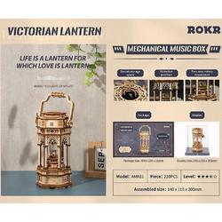 Victorian Lantern Mechanical Music Box bouwpakket (AMK61)