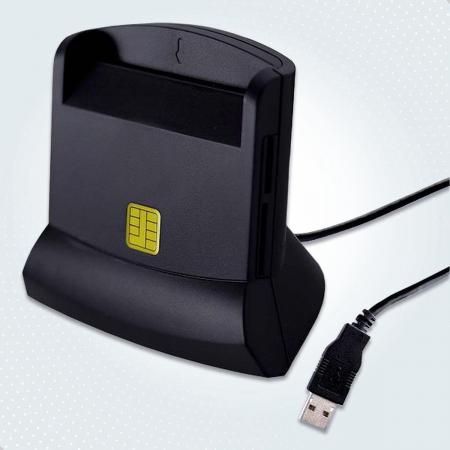 ROLA eID Smart Cardreader - Identiteitskaartlezer - Multifunctionele kaartlezer - Kaartlezer identiteitskaart - eID kaartlezer - Smart cardreader - USB 2.0 - Windows / Mac / Linux - België